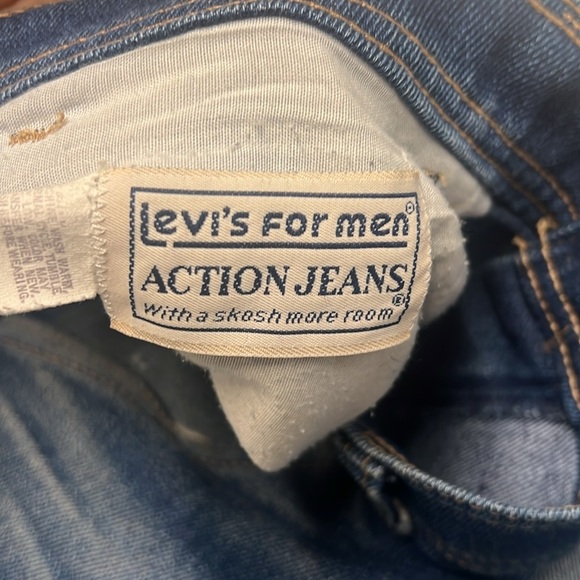 Levi’s vintage 70s or 80s era straight leg jeans - Picture 2 of 3